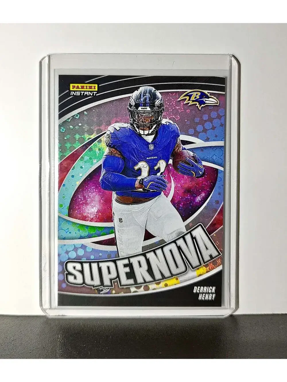 Derrick Henry 2024 Panini Supernova NFL #12 Football Baltimore Ravens 1/451